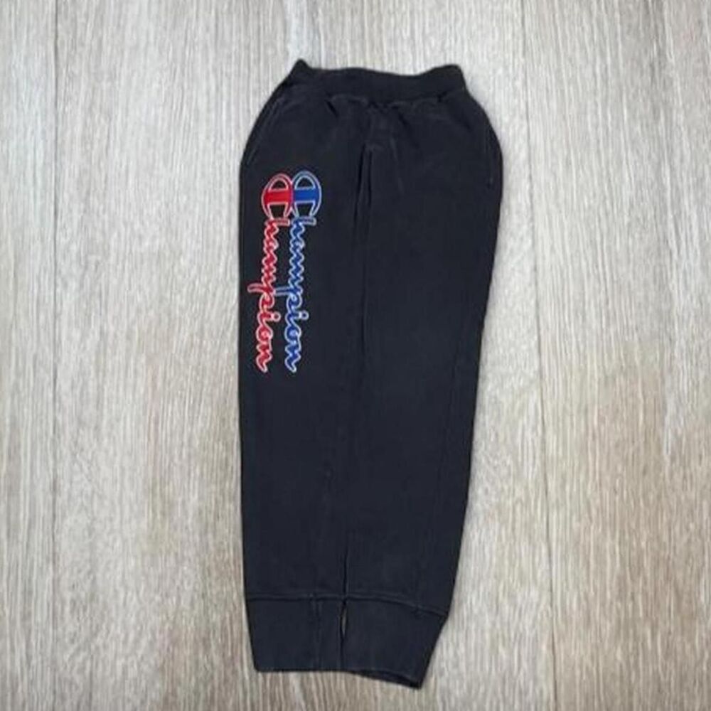 Champion Men's Black and Grey Joggers-tracksuits